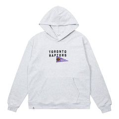 Enjoy Basketball x Toronto Raptors Unisex Hoop Enthusiast Capsule Collection Pullover Hoodie - Heather Gray