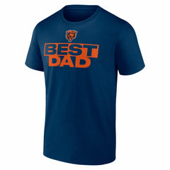 Chicago Bears Greatest Dad T-Shirt Navy