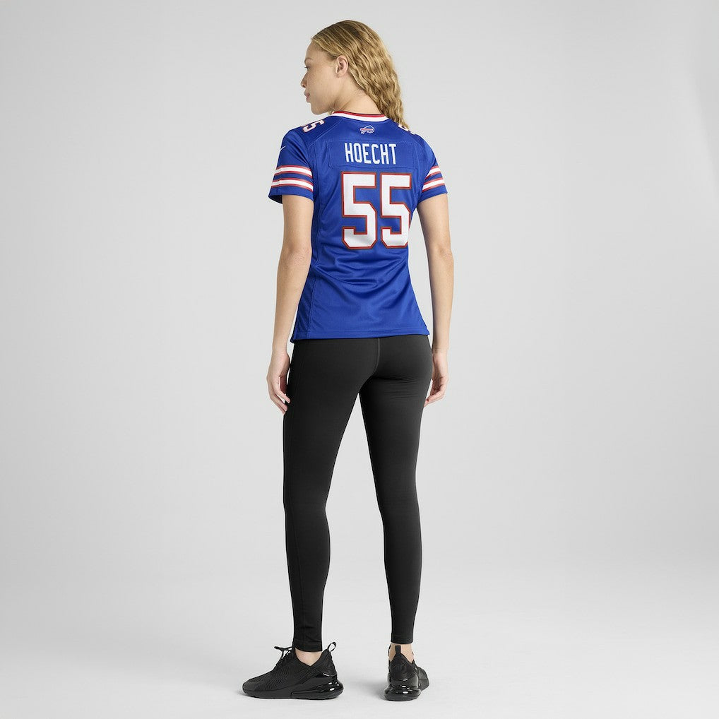 Michael Hoecht Buffalo Bills Women's Team Game Jersey Royal