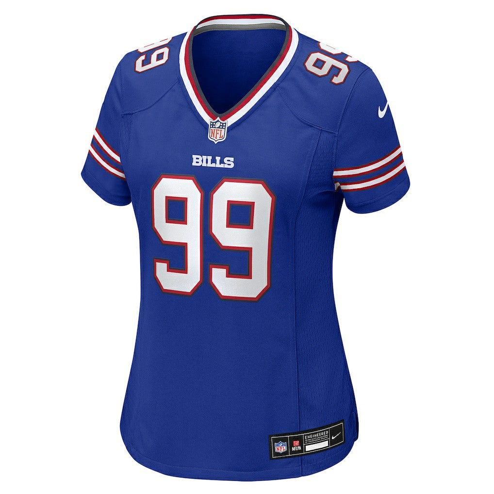 Larry Ogunjobi Buffalo Bills Women's Team Game Jersey Royal