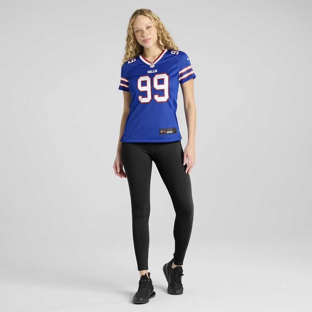 Larry Ogunjobi Buffalo Bills Women's Team Game Jersey Royal