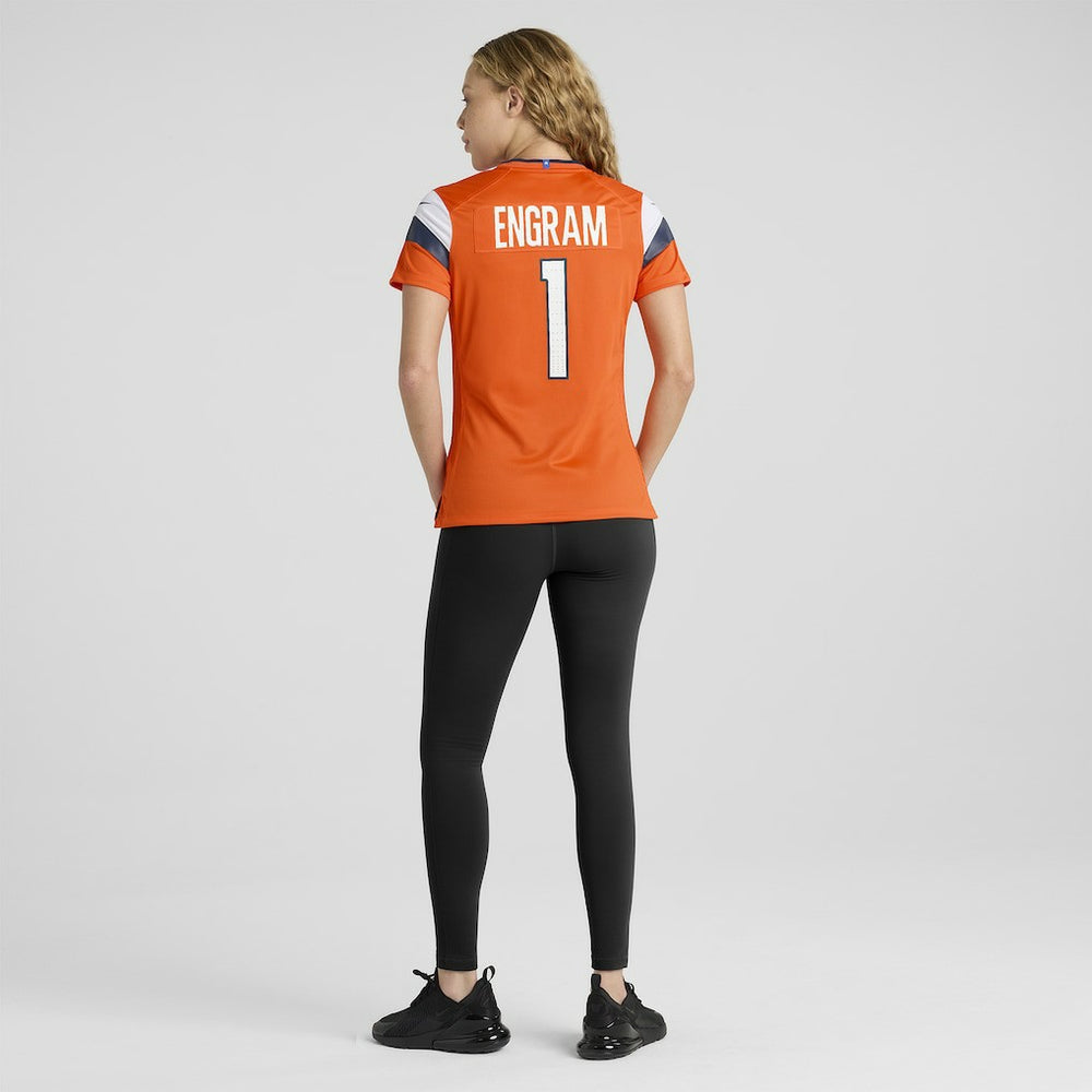 Evan Engram Denver Broncos Women's Team Game Jersey Orange