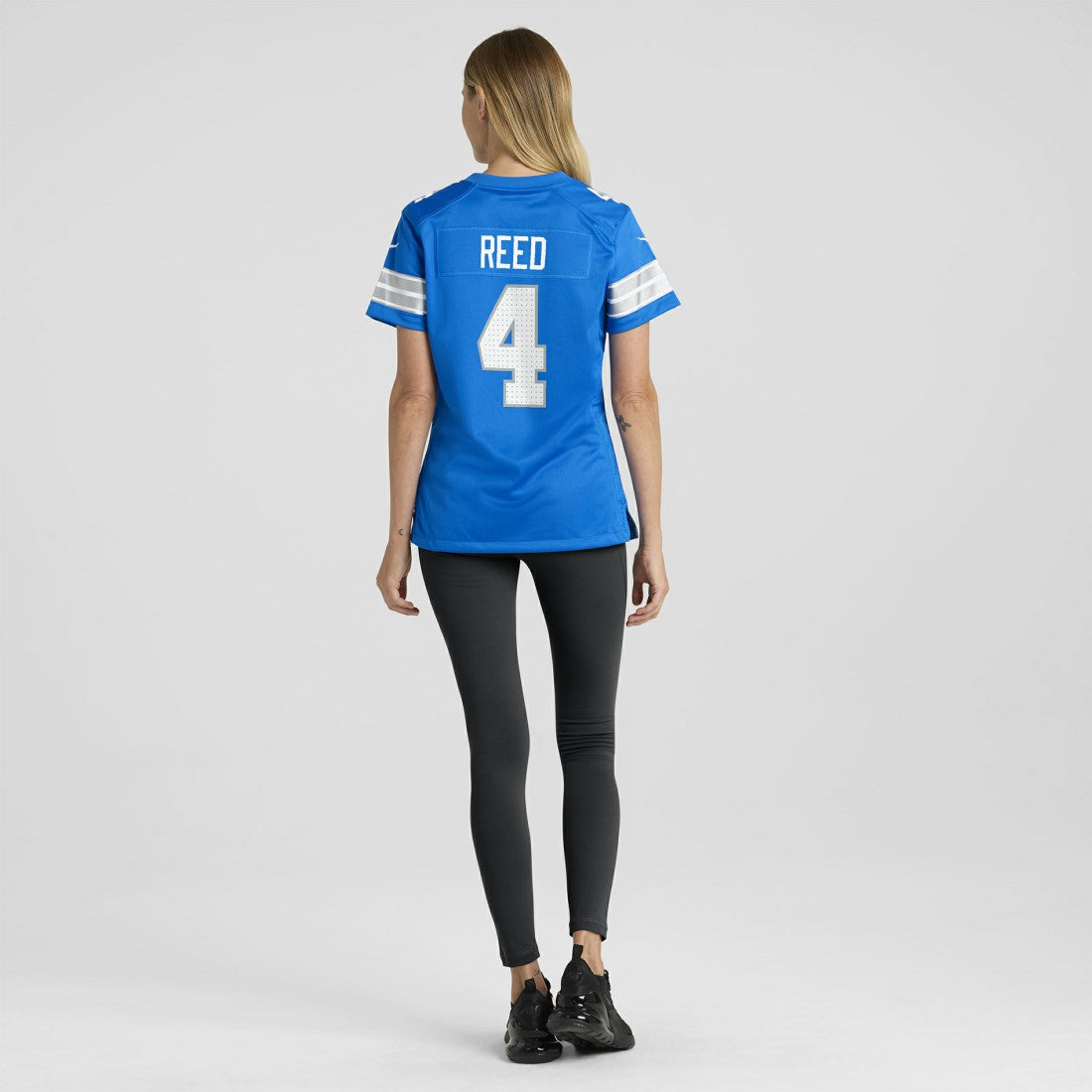 D.J. Reed Detroit Lions Women's Team Game Jersey Blue