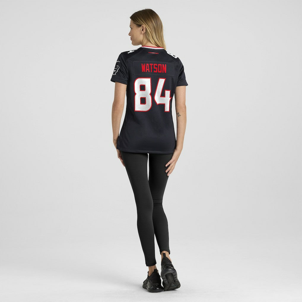 Justin Watson Houston Texans Women's Team Game Jersey Navy
