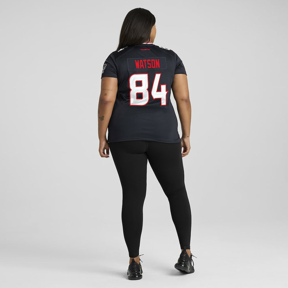 Justin Watson Houston Texans Women's Team Game Jersey Navy