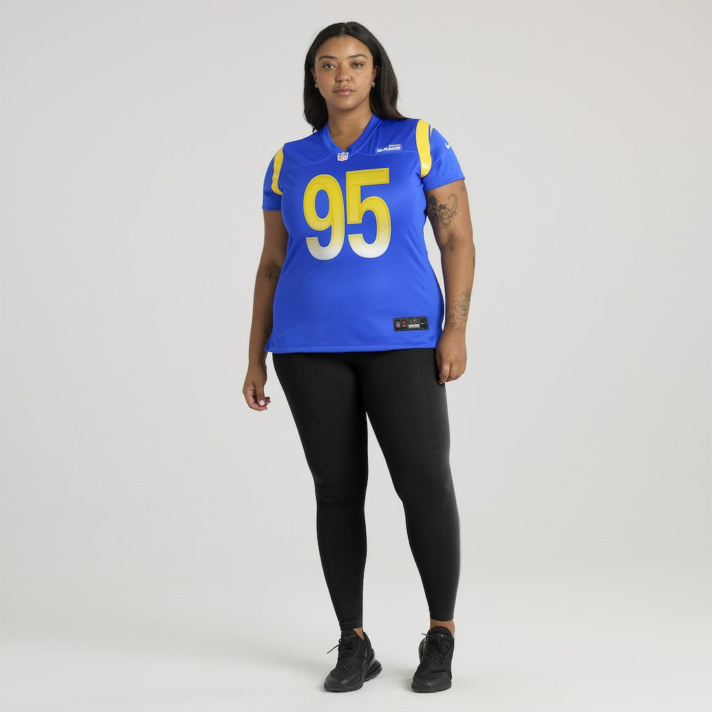 Poona Ford Los Angeles Rams Women's Team Game Jersey Royal