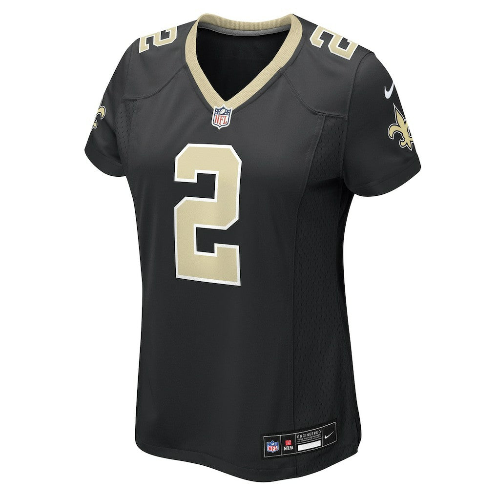 Spencer Rattler New Orleans Saints Women's Team Game Jersey Black