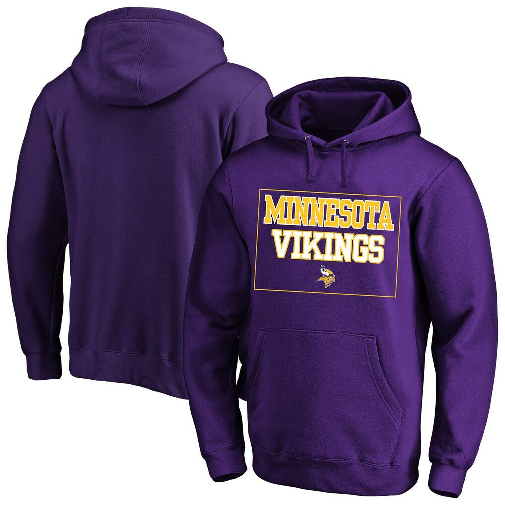 Minnesota Vikings Big & Tall Fleece Hoodie Purple