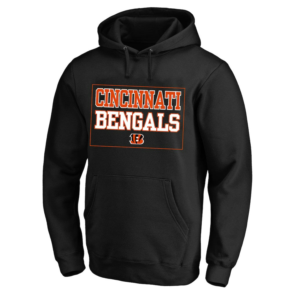 Cincinnati Bengals Big & Tall Fleece Hoodie Black