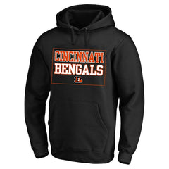 Cincinnati Bengals Big & Tall Fleece Hoodie Black