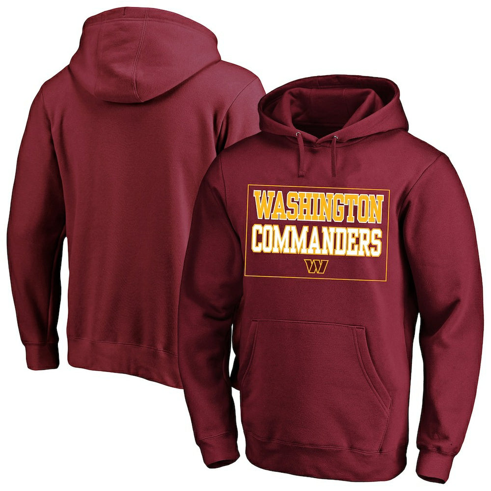 Washington Commanders Big & Tall Fleece Hoodie Maroon