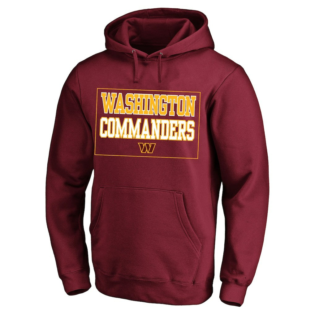 Washington Commanders Big & Tall Fleece Hoodie Maroon