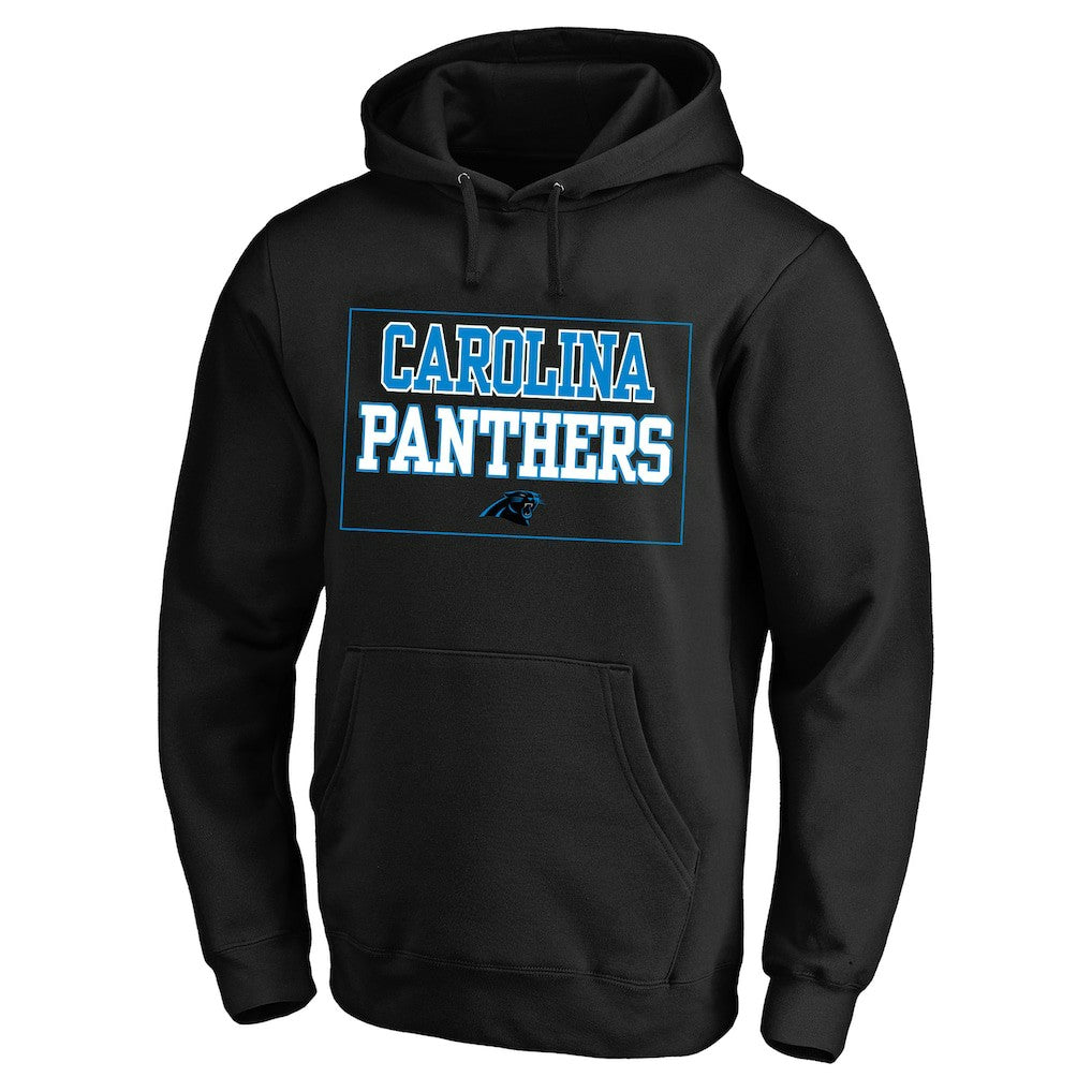 Carolina Panthers Big & Tall Fleece Hoodie Black