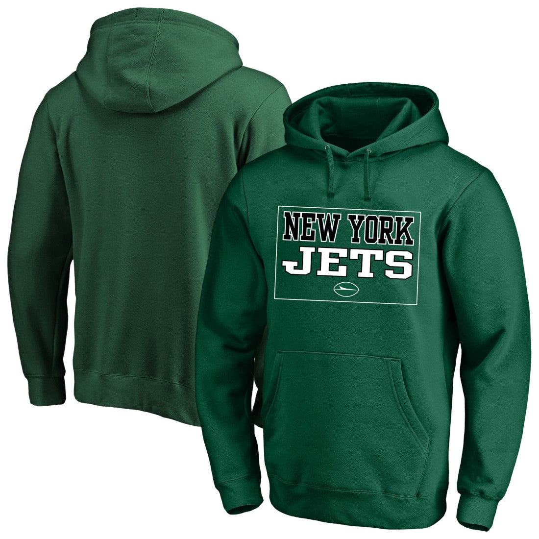 New York Jets Big & Tall Fleece Hoodie Green