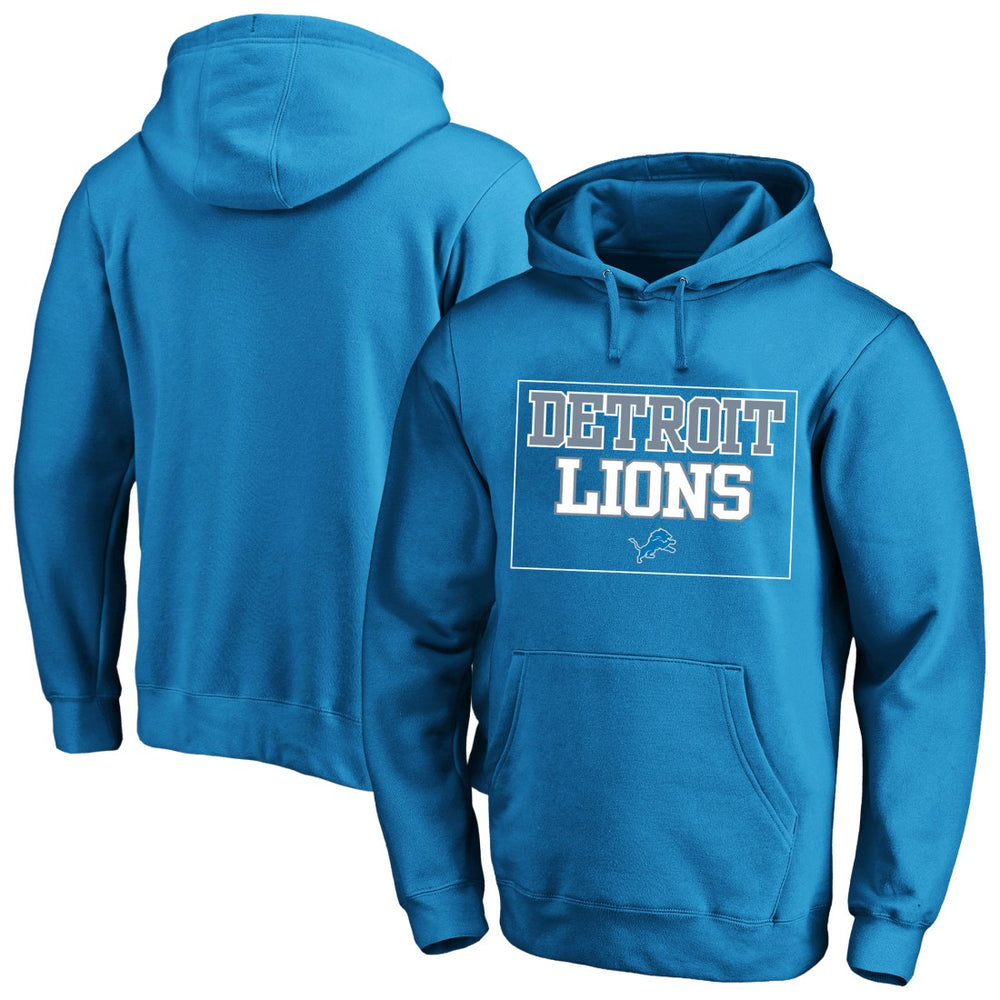 Detroit Lions Big & Tall Fleece Hoodie Blue
