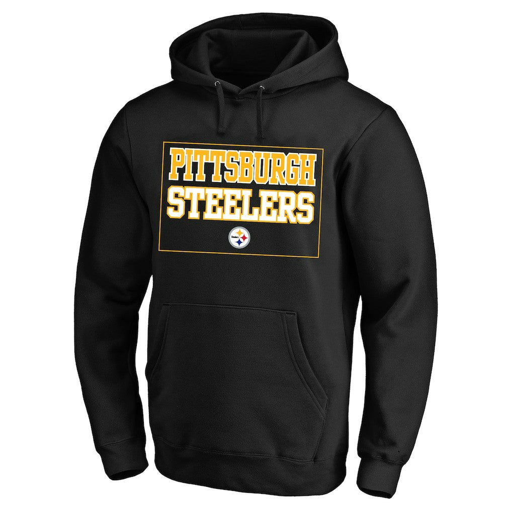 Pittsburgh Steelers Big & Tall Fleece Hoodie Black