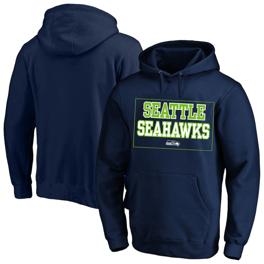 Seattle Seahawks Big & Tall Fleece Hoodie College Navy