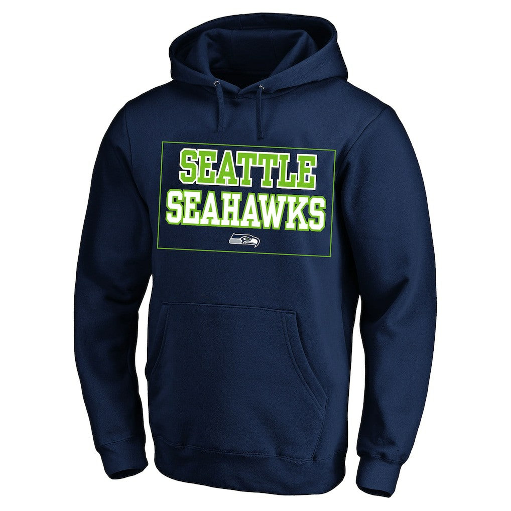 Seattle Seahawks Big & Tall Fleece Hoodie College Navy