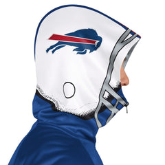 Buffalo Bills Pro Player Helmet Full-Zip Hooded Track Jacket Royal/White