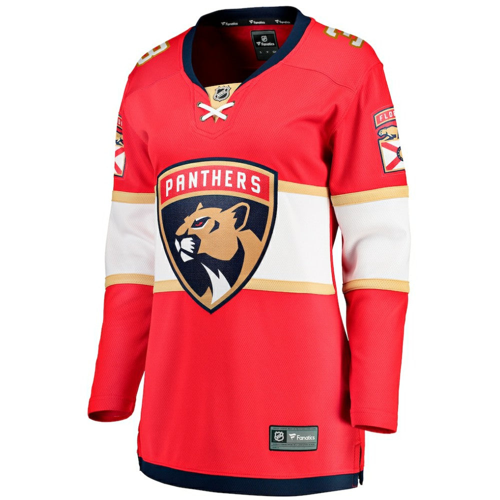 NHL Seth Jones Florida Panthers Fanatics Women's Home Breakaway Player Jersey - Red