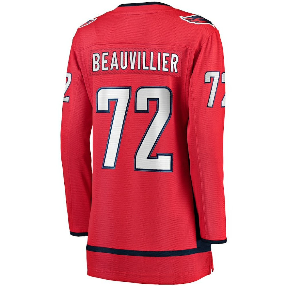 NHL Anthony Beauvillier Washington Capitals Fanatics Women's Home Breakaway Player Jersey - Red