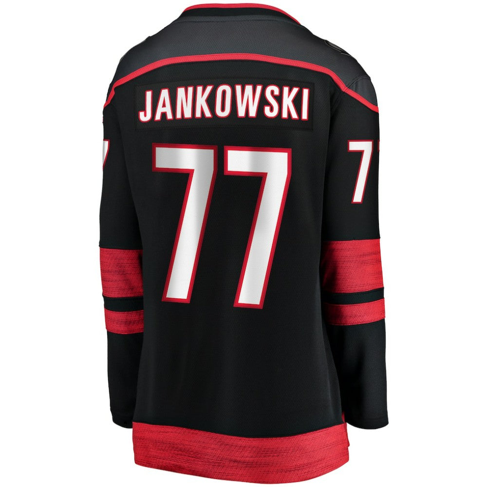 NHL Mark Jankowski Carolina Hurricanes Fanatics Women's Home Breakaway Player Jersey - Black