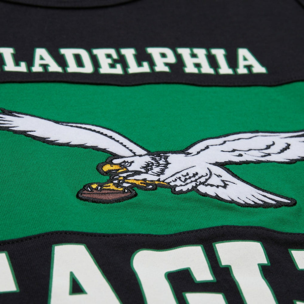 Philadelphia Eagles Retro Colorblock Tank Top Black