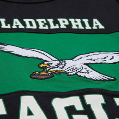 Philadelphia Eagles Retro Colorblock Tank Top Black