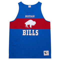 Buffalo Bills Retro Colorblock Tank Top Royal