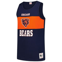 Chicago Bears Retro Colorblock Tank Top Navy