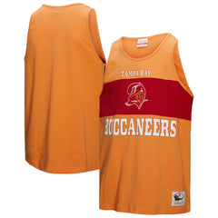 Tampa Bay Buccaneers Retro Colorblock Tank Top Orange