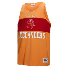 Tampa Bay Buccaneers Retro Colorblock Tank Top Orange