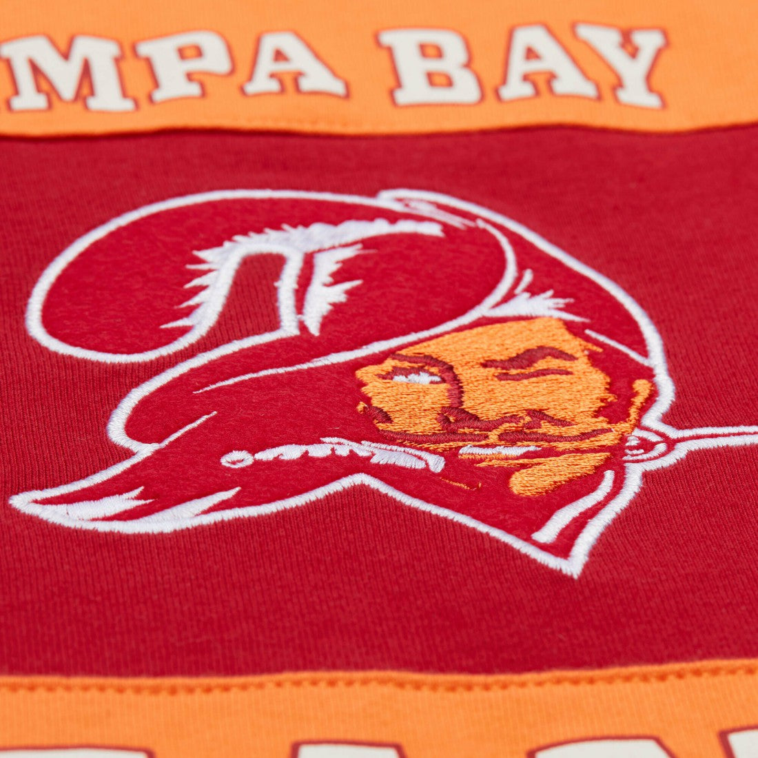 Tampa Bay Buccaneers Retro Colorblock Tank Top Orange