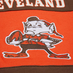 Cleveland Browns Retro Colorblock Tank Top Brown