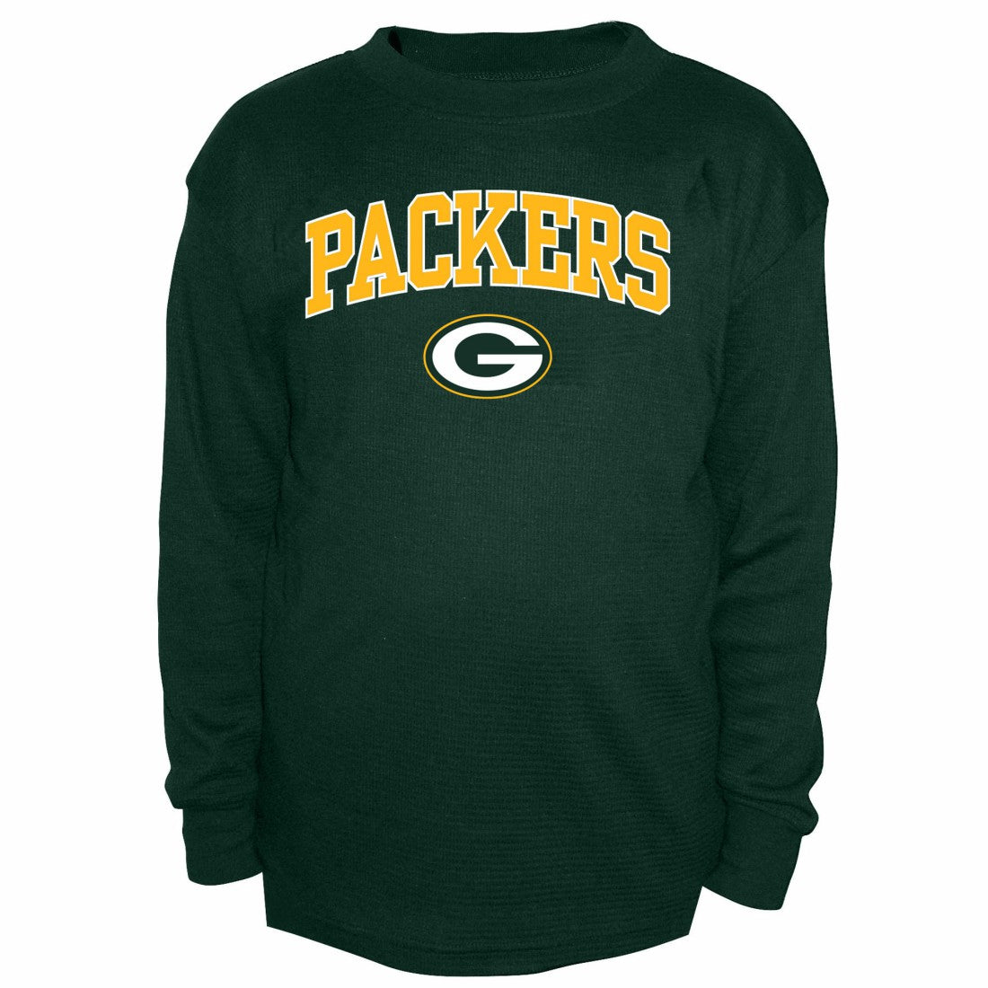 Green Bay Packers Big & Tall Thermal Long Sleeve Crew Neck T-Shirt Green
