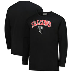 Atlanta Falcons Big & Tall Throwback Thermal Long Sleeve T-Shirt Black