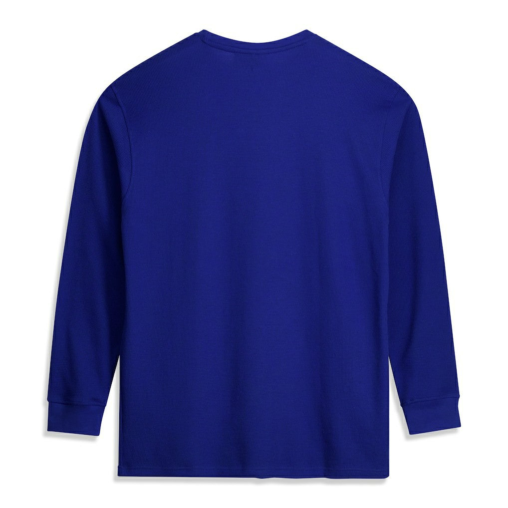 Buffalo Bills Big & Tall Throwback Thermal Long Sleeve T-Shirt Royal
