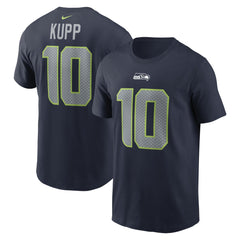 Cooper Kupp Seattle Seahawks Player Name & Number T-Shirt College Navy
