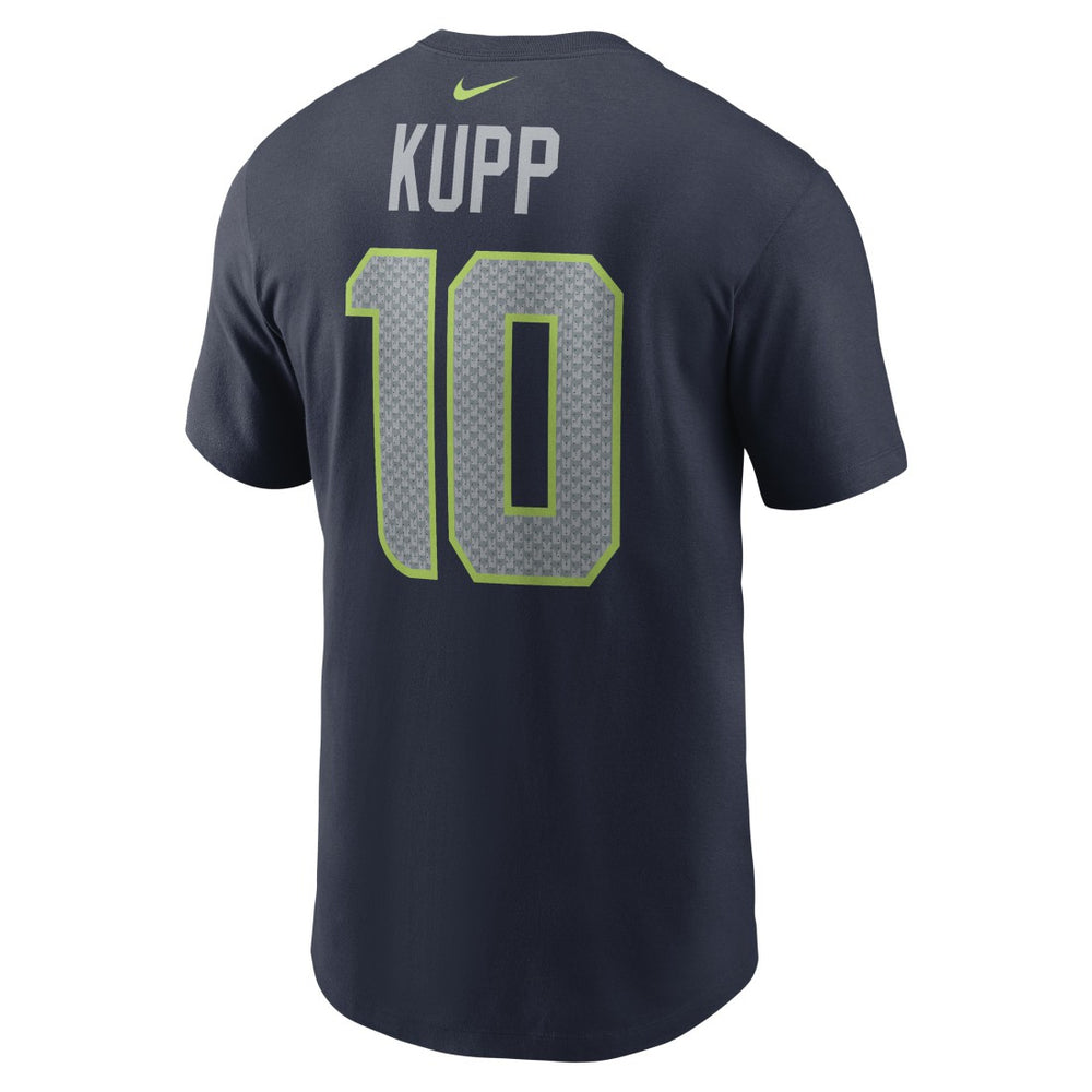 Cooper Kupp Seattle Seahawks Player Name & Number T-Shirt College Navy