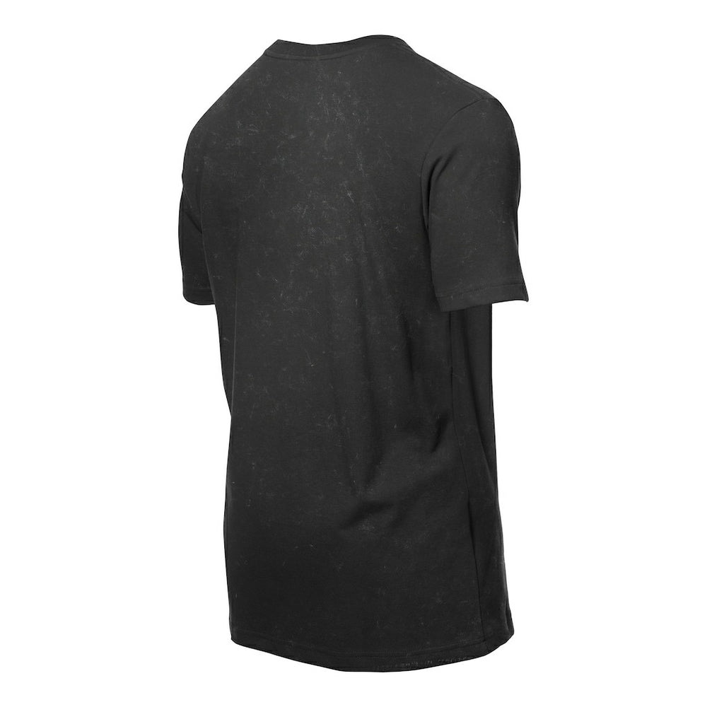 Minnesota Vikings New Era Retro Logo Enzyme Washed Oversized T-Shirt Black