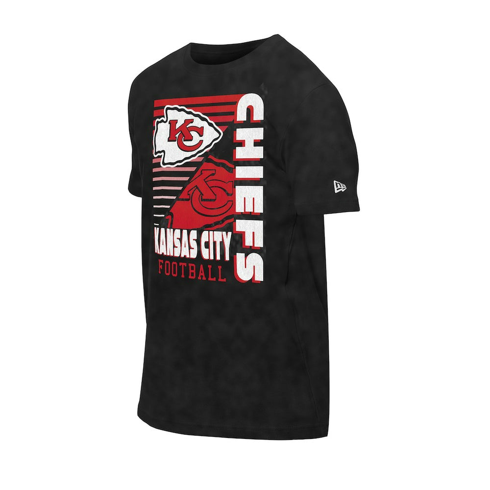 Kansas City Chiefs New Era Enzyme Washed Oversized T-Shirt Black