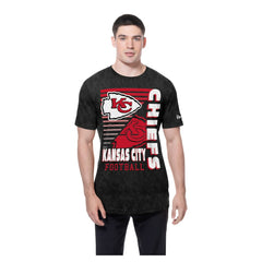 Kansas City Chiefs New Era Enzyme Washed Oversized T-Shirt Black