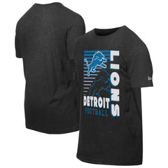 Detroit Lions New Era Enzyme Washed Oversized T-Shirt Black