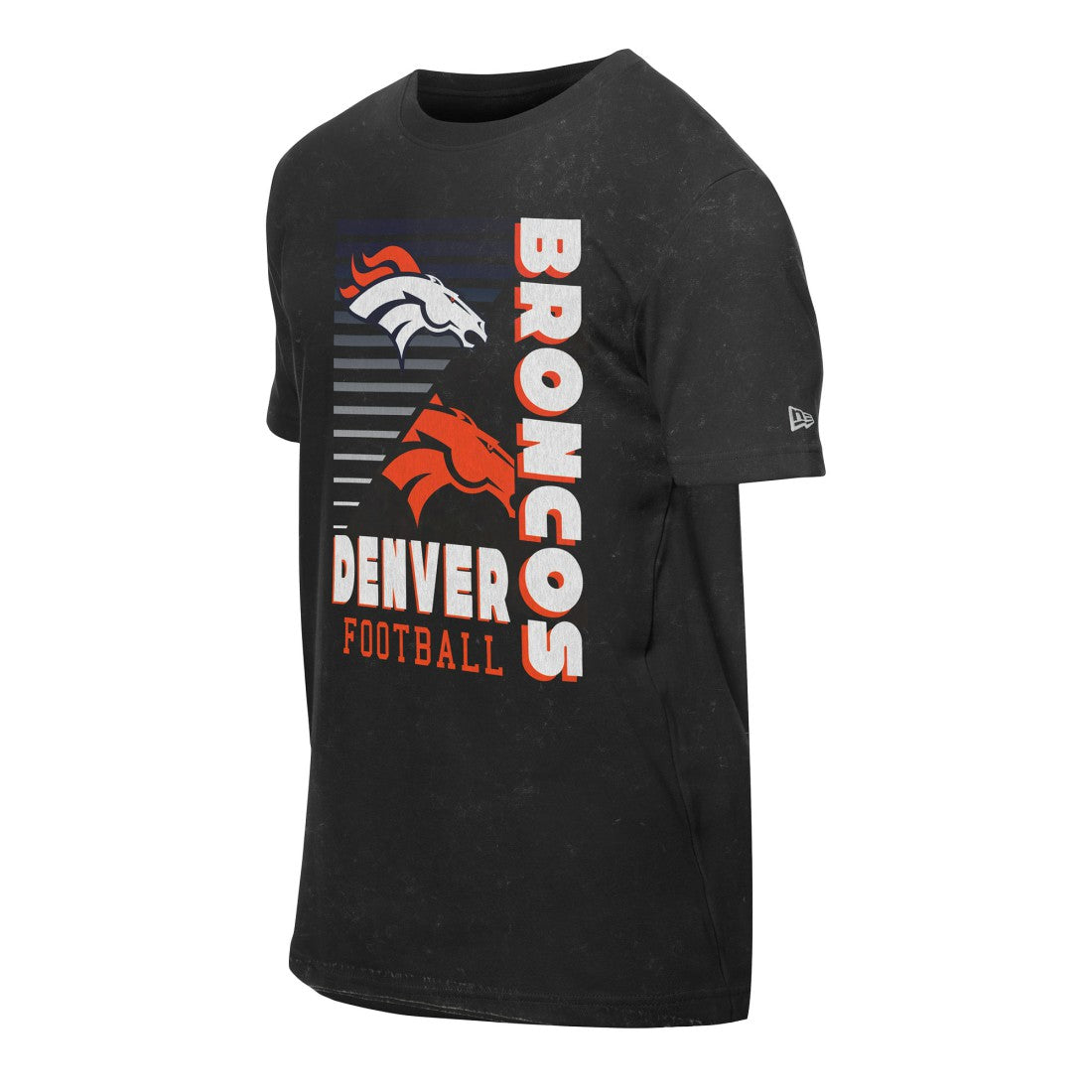 Denver Broncos New Era Enzyme Washed Oversized T-Shirt Black