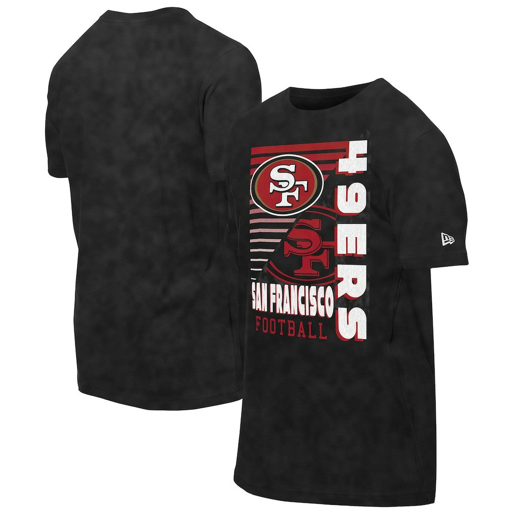 San Francisco 49ers New Era Enzyme Washed Oversized T-Shirt Black
