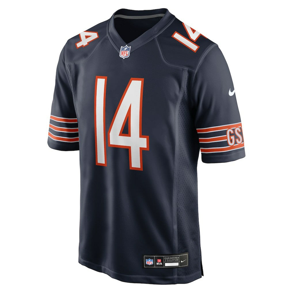 Olamide Zaccheaus Chicago Bears Team Game Jersey Navy