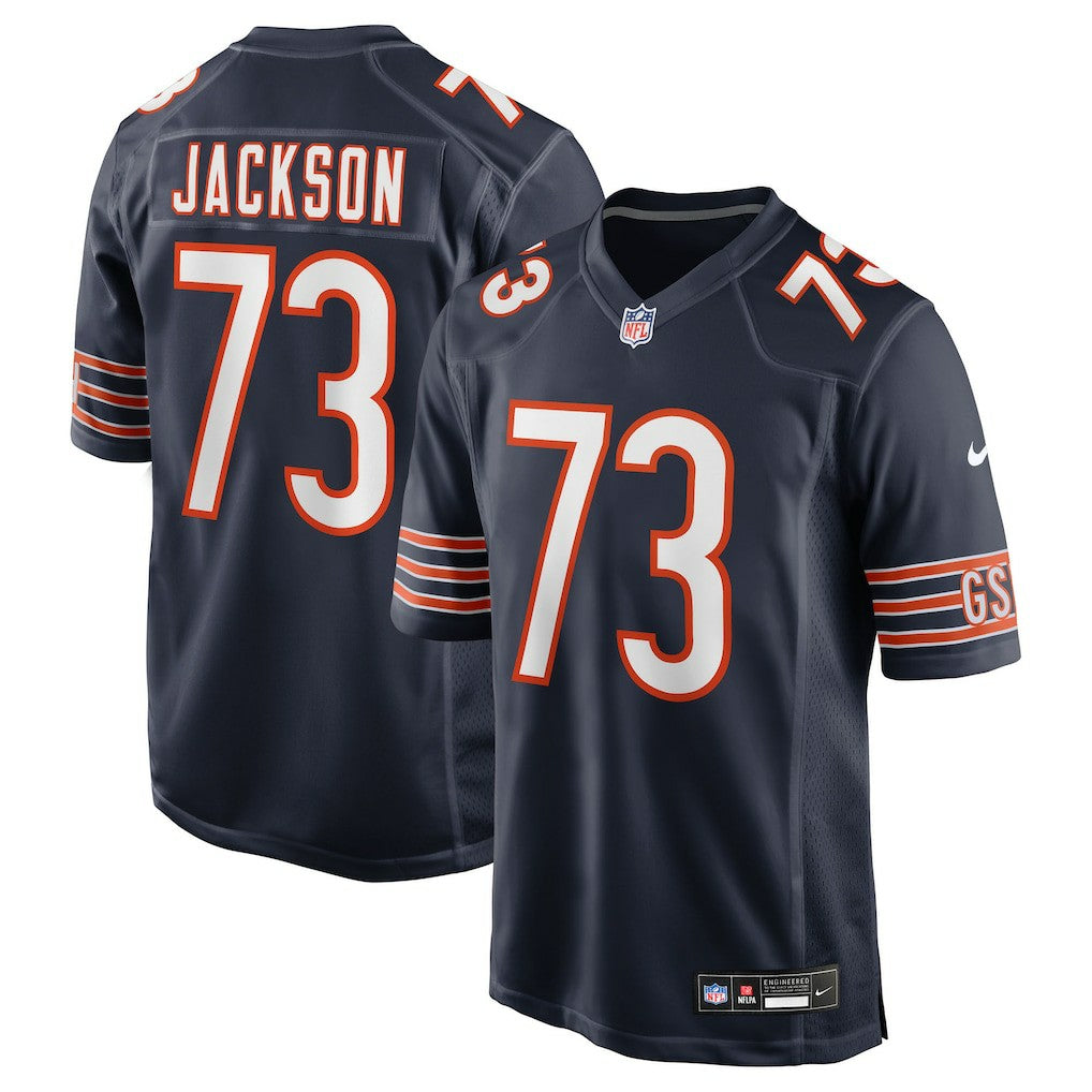 Jonah Jackson Chicago Bears Team Game Jersey Navy