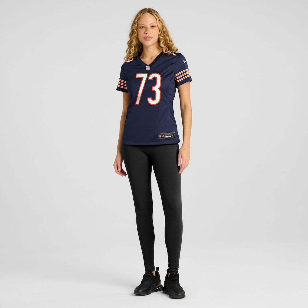 Jonah Jackson Chicago Bears Women's Team Game Jersey Navy