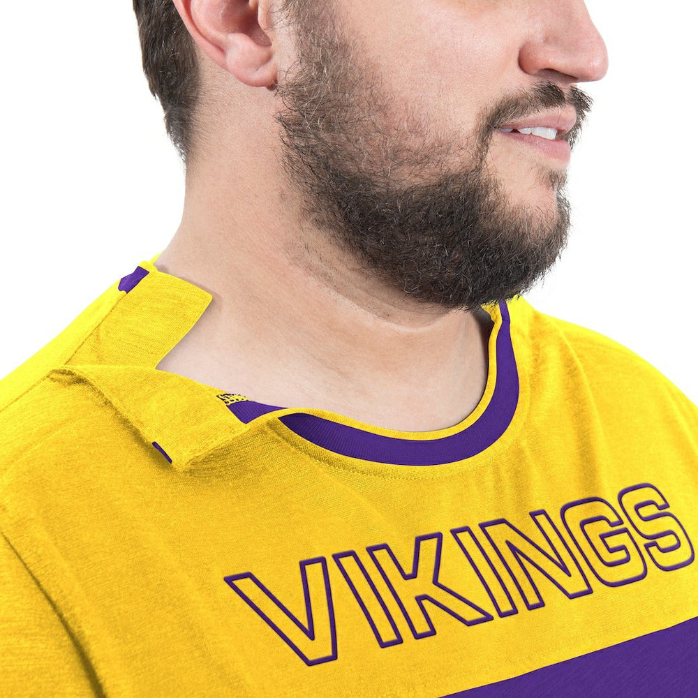 Minnesota Vikings G-III Sports by Carl Banks Adaptive Outlast Long Sleeve T-Shirt Purple/Gold