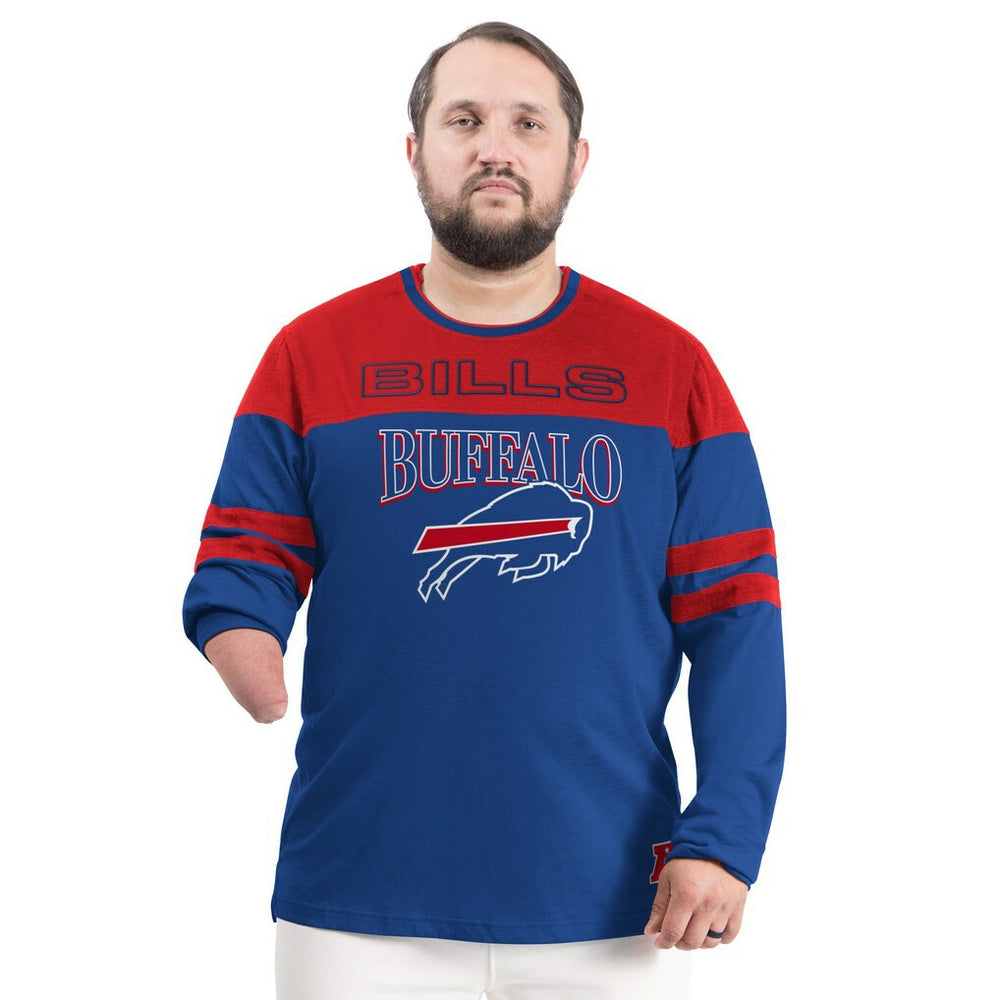 Buffalo Bills G-III Sports by Carl Banks Adaptive Outlast Long Sleeve T-Shirt Royal/Red